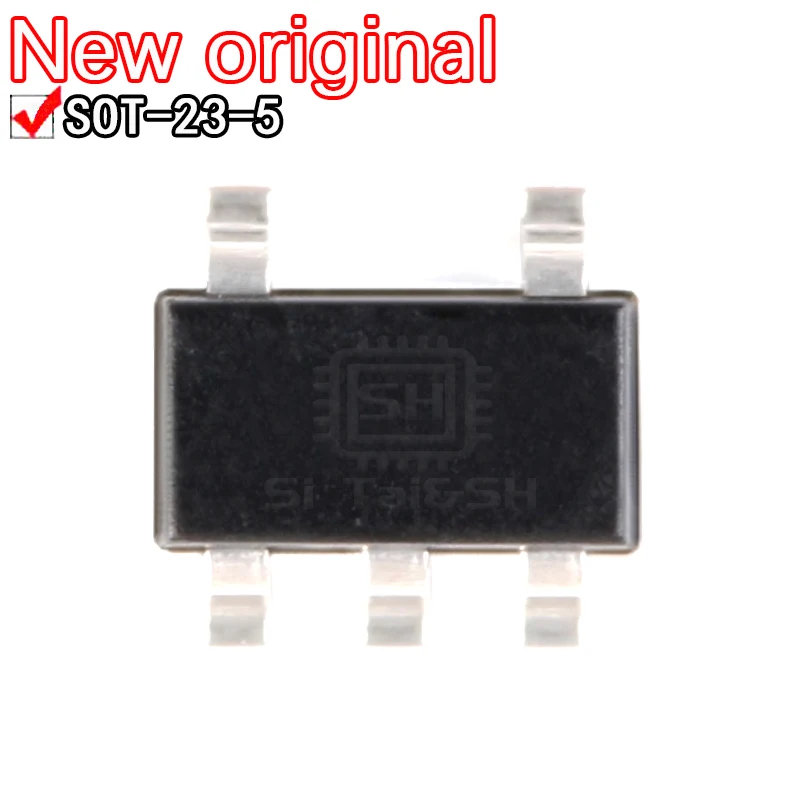 Tdidaz 5PCS TPS60403DBVR Black plastic protective case For SOT-23-5 60mA