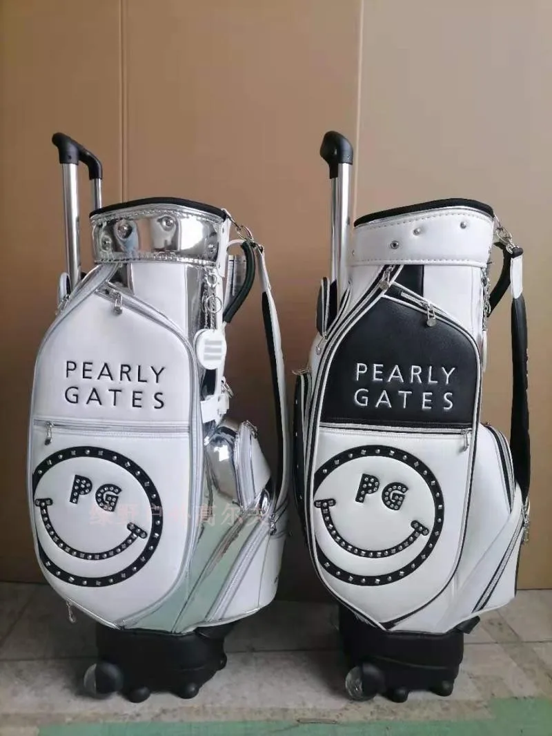 PearlyGates Golf Aviation Bag with Wheels PG89 Lady Men Waterproof Golf  Caddy Package Pearly Gates - AliExpress