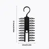 Professional Tie Storage Hanger Organizers with 20 Positions for Easy Selection 6