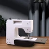 Portable Sewing Machine for BeginnersSmall Home Electric Repair Kit with 12 Stitch Presser Foot Pedal White 4