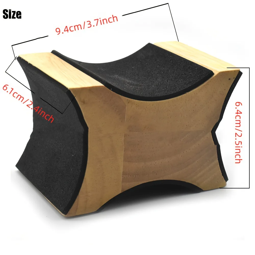 1PC Professional Guitar Neck Support Pillow 2-Level Height For Luthier/Violin/Ukulele Repair Wood Workbench Tool