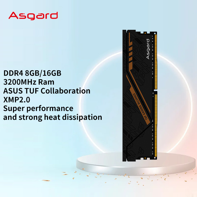 Asgard TUF Co-brand Memoria RAM DDR4 3200Mhz 16GB 8GB 3200MHZ RAM Memory Desktop