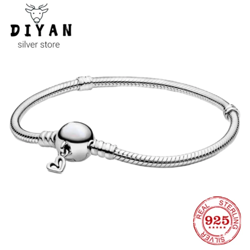 Fashion charm hot sell 925% fit original sterling silver Everything match zircon temperament bracelet women DIY fine jewelry