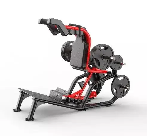 Allenamento Fitness Professionale Forza Attrezzatura Da Palestra Commerciale Bodybuilding Plate Loaded Leg Press Super Hack Squat Machine