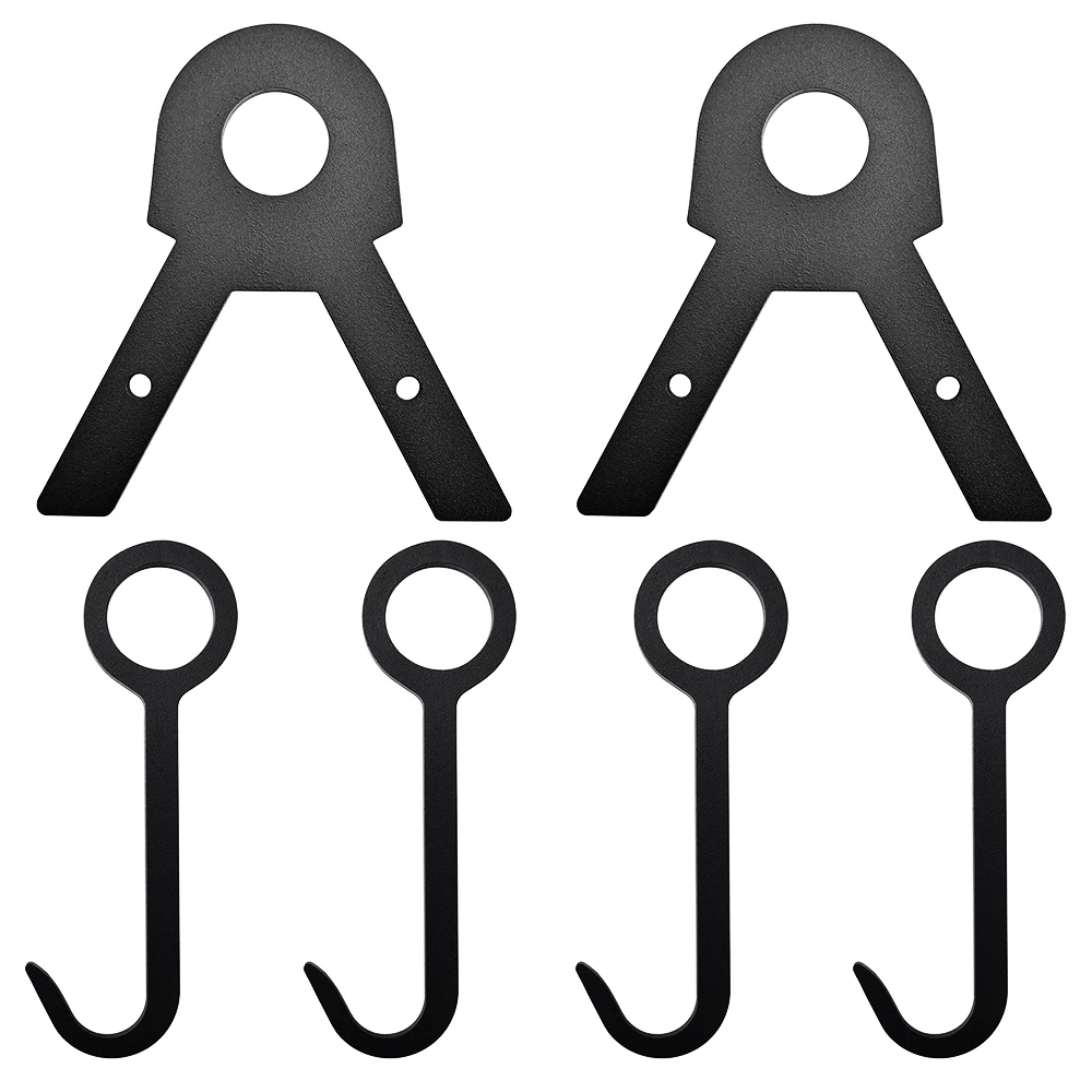 Appendiabiti a parete tubolare, barre appendiabiti, finto tubo, stile industriale, 92 x 30 cm, portata 65 kg, montaggio facile, nero, set di 2 | Leroy Merlin