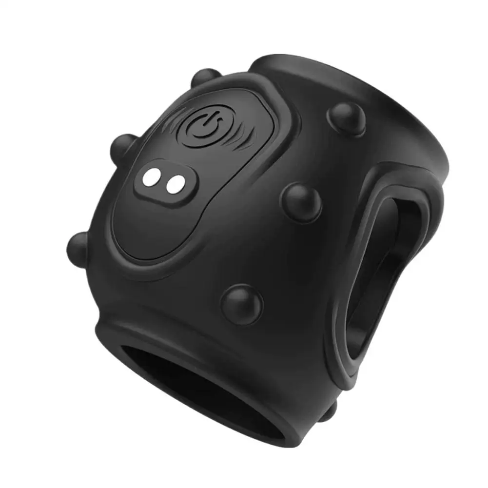 Ring Stamina Vibrating Delayed Locking 6-Speed Couples Men Testicular G Spot Enlarger Ejaculation Control Sex Toys