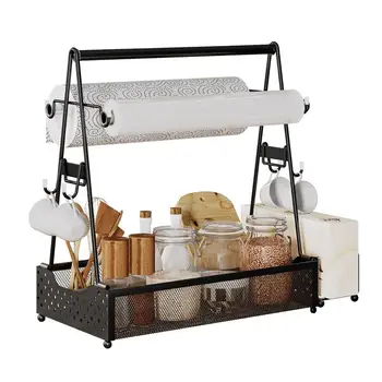 Griglia Caddy Per Griglia Esterna Utensili Da Campeggio Caddy di Stoccaggio Strumento Per Barbecue Caddy Da Campeggio Must-Have Caddy di Stoccaggio Per Il Campeggio