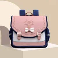 School Bags Girls Orthopedic Backpack Cute Waterproof SchoolBag for Teenage Flip Book Bag Student Grade 1-3 Mochilas Infantil 1