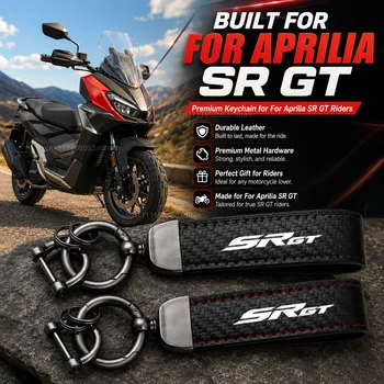 Portachiavi in pelle di alta qualità per moto, accessori per Aprilia SR GT 125 200 2022- Aprilia RS125 RS 125 Tuono