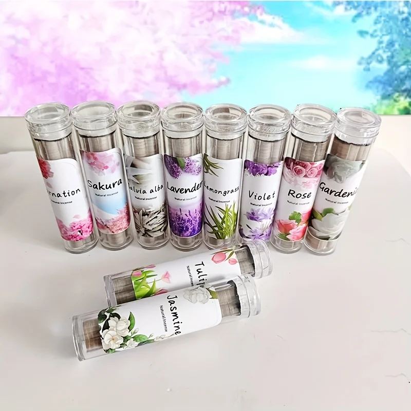 40-Pack Lavender Aromatherapy Incense Sticks 4