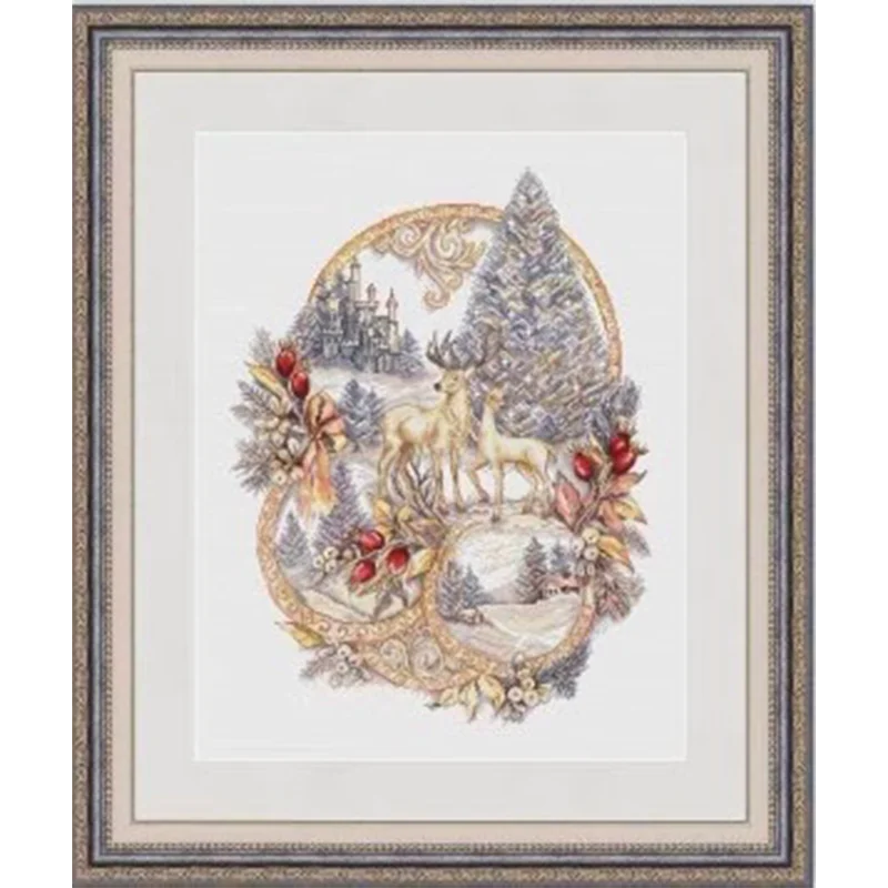 7413 Kreuz stich setzt Kreuz stich Gemälde 14ct 18ct Stich Kreuz stich Kit Stickerei Nadel Kunst & Handwerk komplettes Kit Hobby