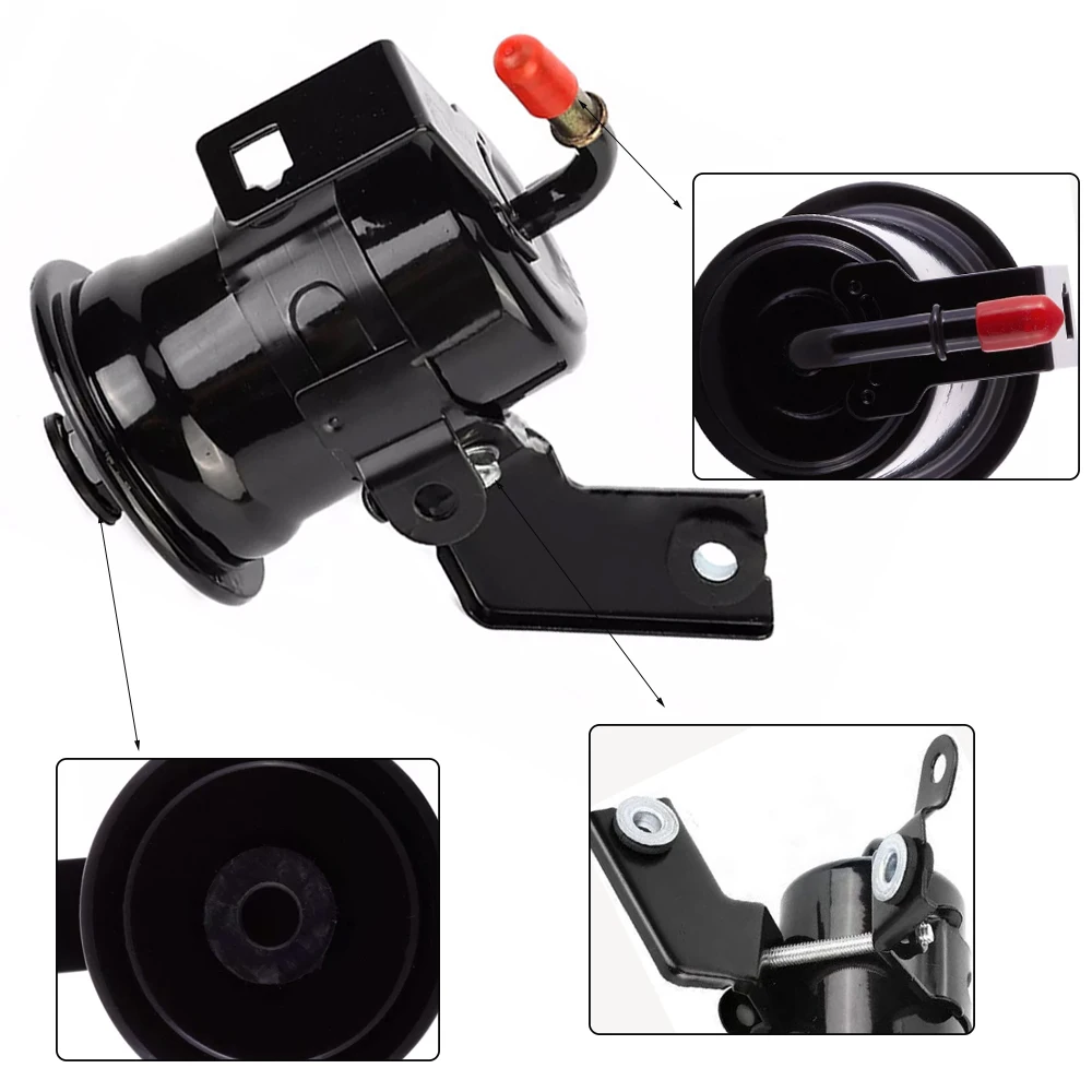 Car Fuel Filter for Lexus LX470 2UZFE 4.7L 1998-2008 2330050110 Energy Fuel Filter with Bracket Pressure Regulator