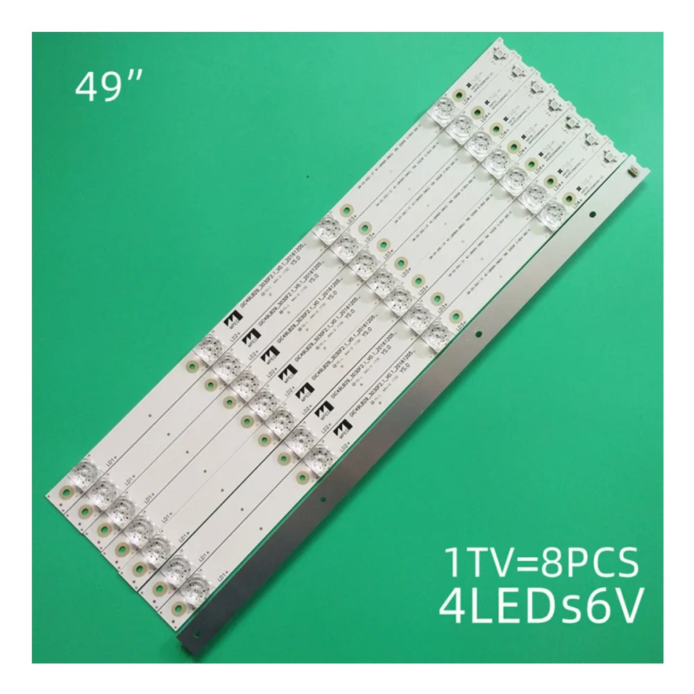 LED Ʈ  Ʈ, D49A620U B49A81S-UD L49P1-UD 49P3 49P3C 49P3F 4C-LB4904-HR06J HR07J 49HR330M04A2 V3  LED 4 