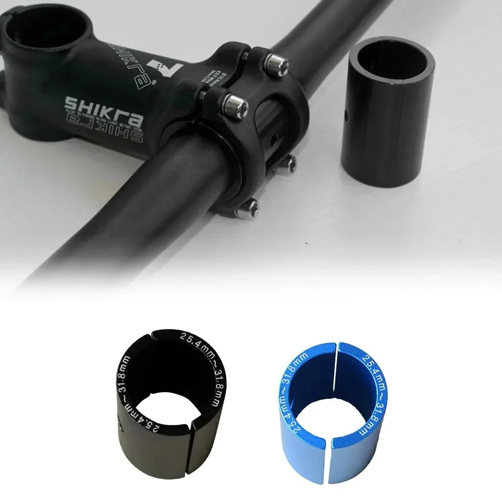 Bicycle Bike Handlebar Shim Adapter Bike Fork Stem Spacers Reducer 25.4-31.8MM/31.8-35MM Aluminum Alloy Bicycle Headset Washer