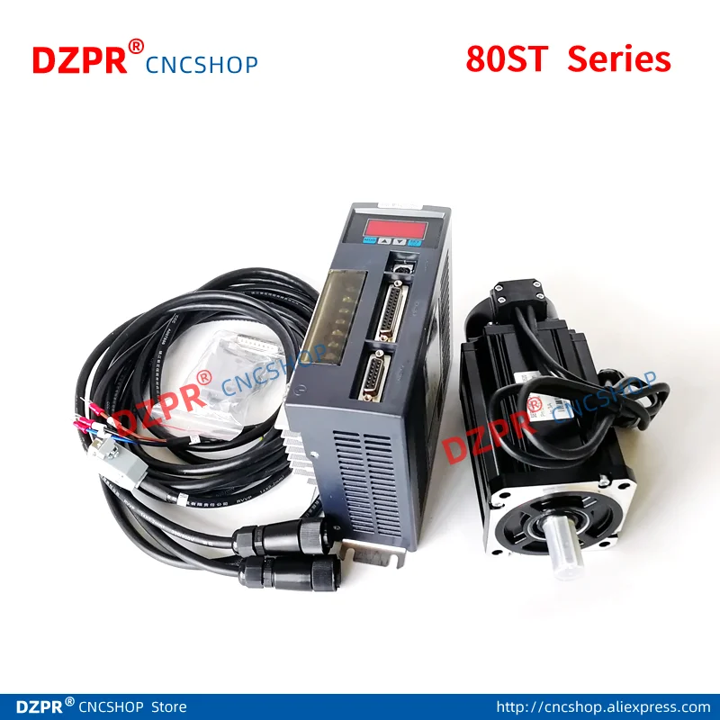 Серводвигатель переменного тока NEMA32 80 мм 730 Вт 750 1 кВт нм 4 AASD 15 А 20 драйвер MODBUS RS232