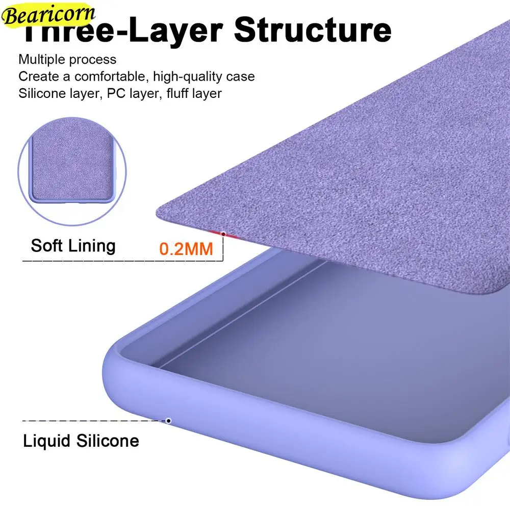 Three Layer Structure protection, Soft Lining and Liquid Silicone 