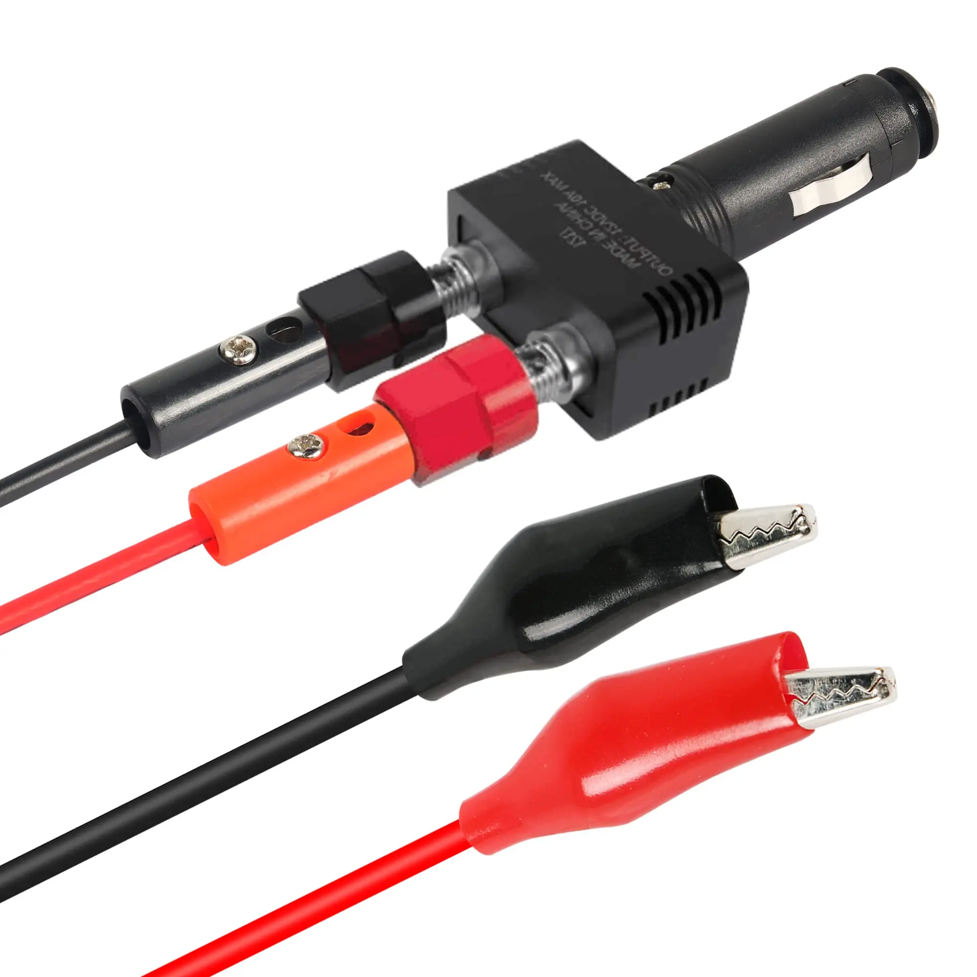 2/6pcs Banana Plug to Alligator Clip Test Lead Cable for Multi-Meter