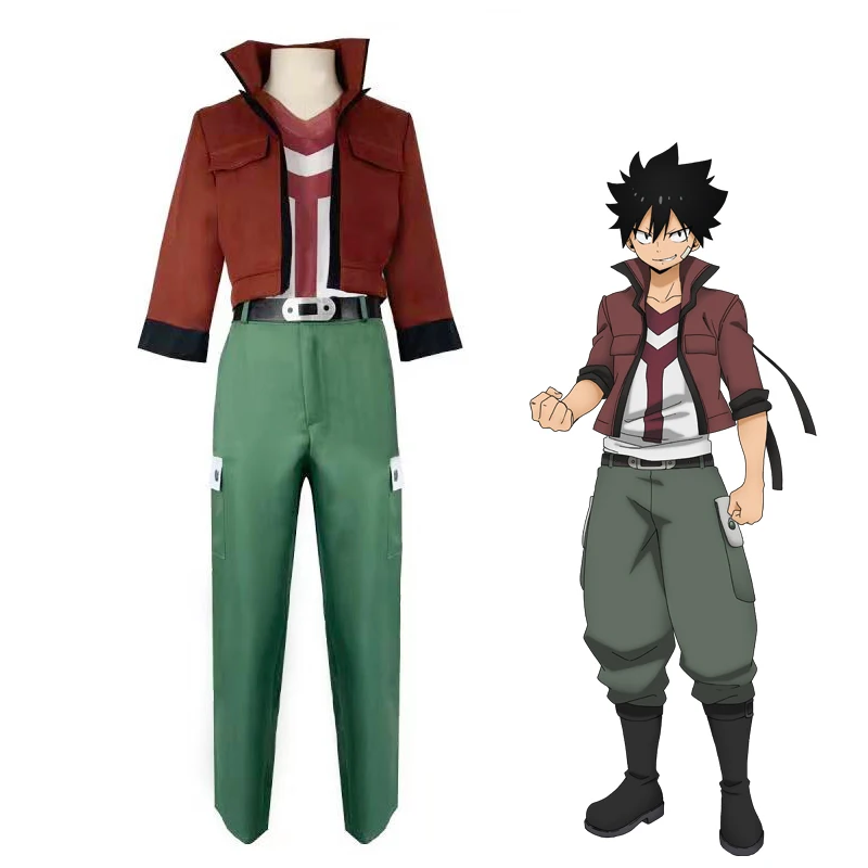 

Костюм униформы гранбелла из аниме Edens Zero Shiki, костюм для косплея, мужской костюм пальто и брюки, комплект одежды, костюм для вечеринки на Хэллоуин