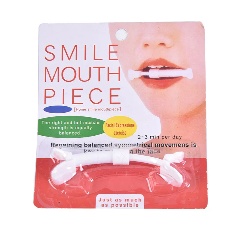 Facial Exerciser Mouth Smile Exercise Slim Training Plastic Lips Muscle Lift Tool Toning Neck Beauty Corrector Portable facial exerciser