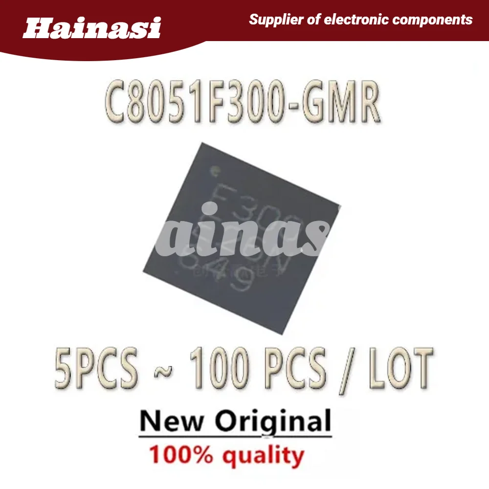 

(5 шт.), 100% яркости, патч C8051F300, блестящий 8-битный микроконтроллер, чип