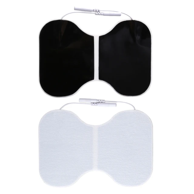 Replacement Electrode Pads for TENS Unit 2mm Plug Muscle Stimulator Stickers for Acupuncture Treatment Waist & Back Massager 4