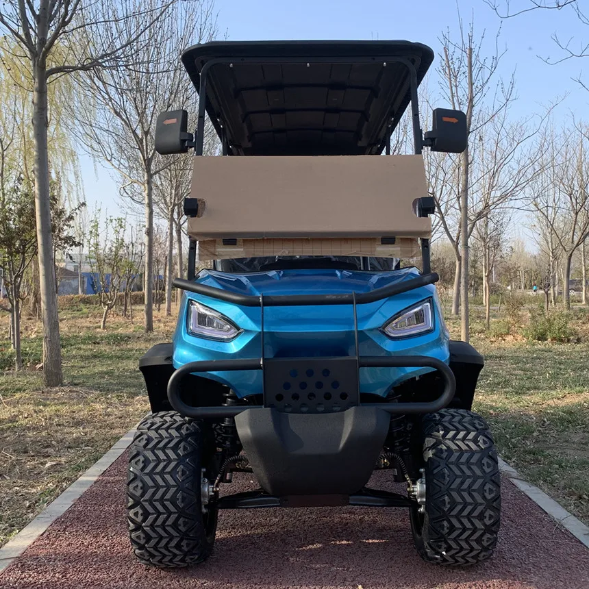 Noleggio Lussuosa Strada Legale Il Carrello Da Golf 350Cc Alimentato A Gas Da 2 + 2 Posti