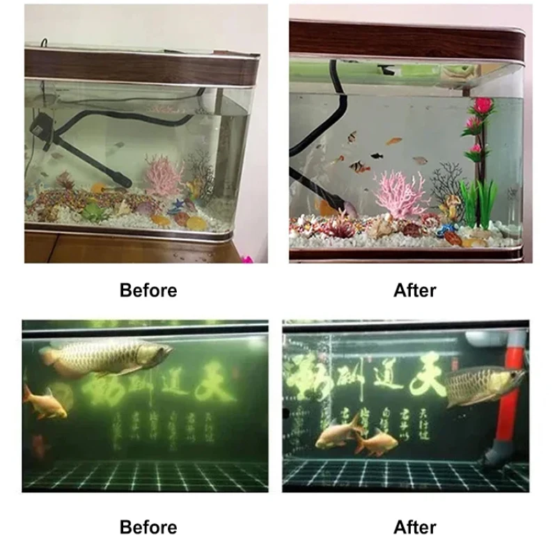 Fish tank water purification agent Water quality clarifier aquarium cleaning liquid water purification treasure sterilization 4