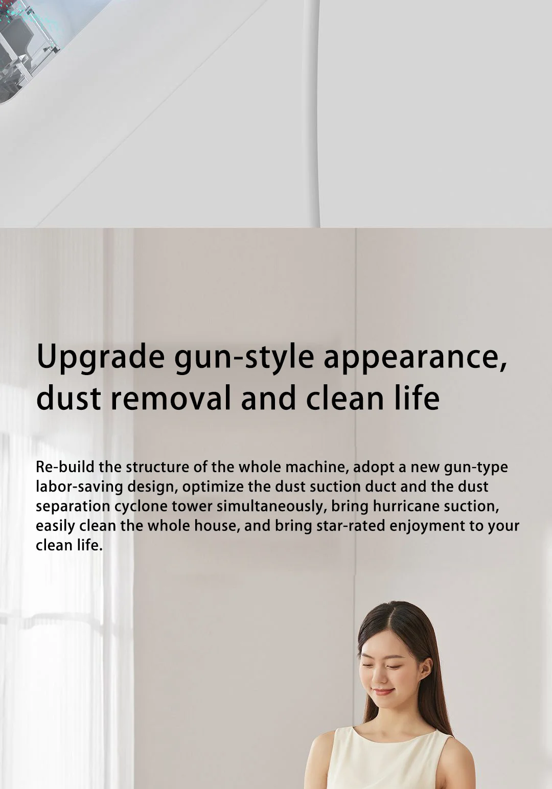 XIAOMI MIJIA Wireless Vacuum Cleaner 2 description image 5