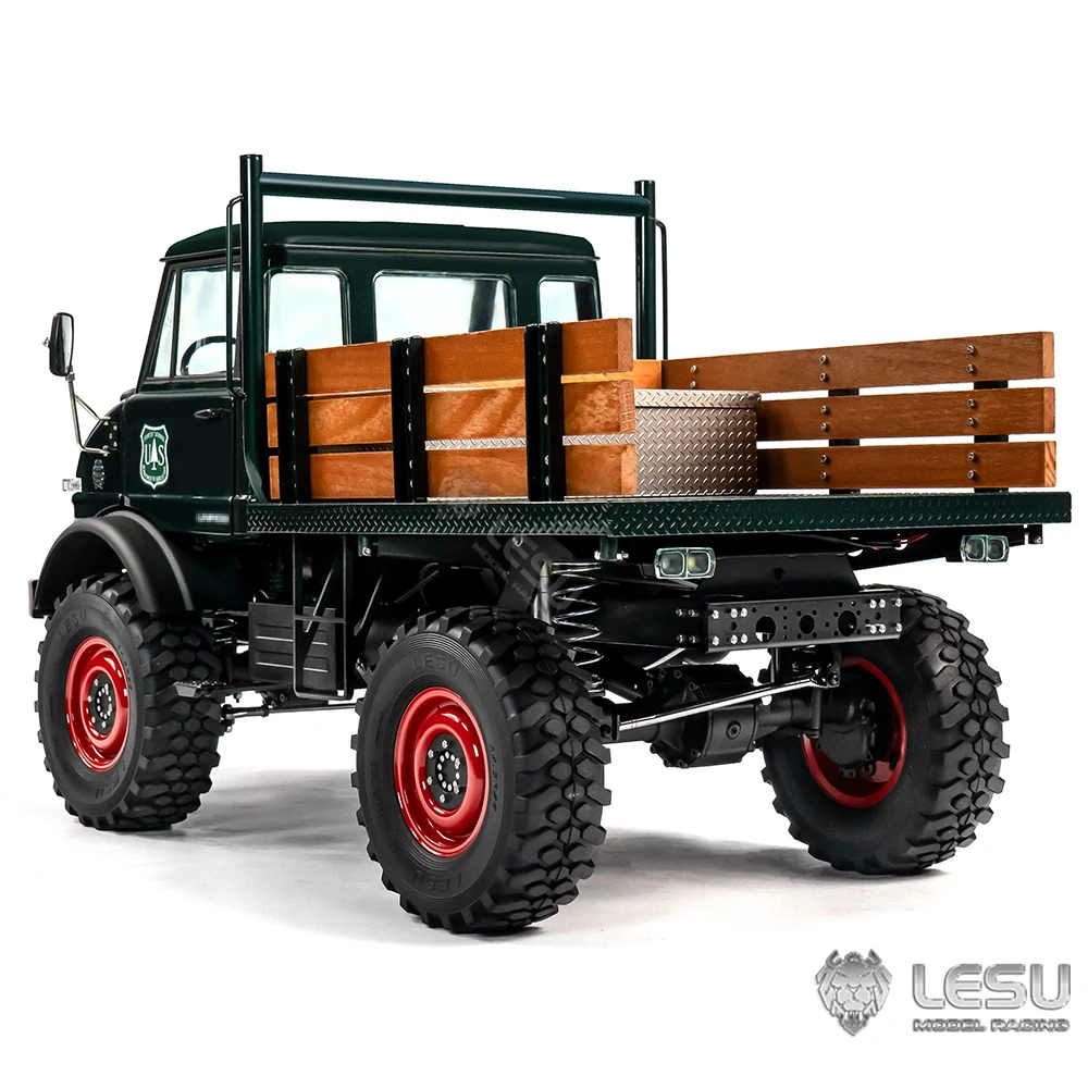 1/10 LESU 4X4 RC Off-road Cars RAVE-UM406 Light Sound Electronic Climbing Truck With 2-speeds Model Toys for Adult TH22676 4