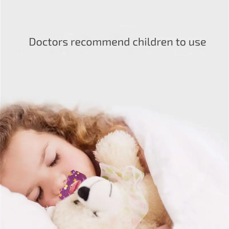 Children Mouth Breathing Preventer 30/60pcs Correction Patch Mouth Sleep Respiratory Patch Closed Orthotic Anti-Snoring Mouth Stickers For Child