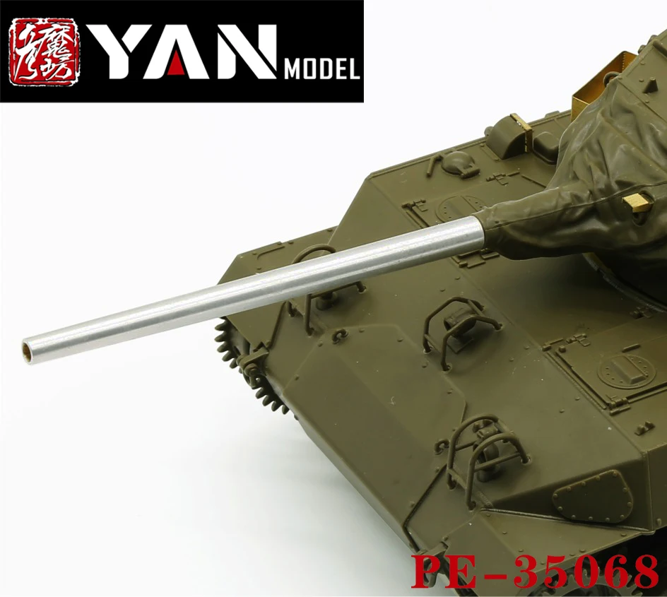 Модель Yan PE-35068 1/35, США, M18, танк Hellcat, разрушитель, металлический корпус пистолета (для Tamiya)