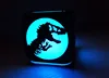 Jurassic Park Dinosaur 3D alarm clock creative LED night light 6
