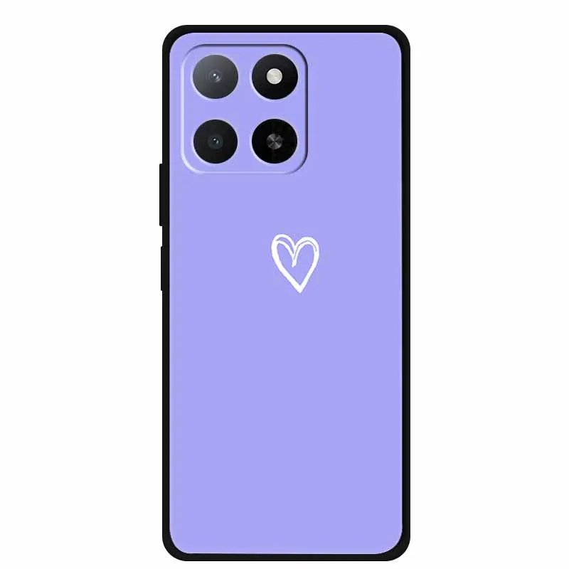 Shockproof Black Silicone Soft Phone Case - Sleek and Protective Back Cover