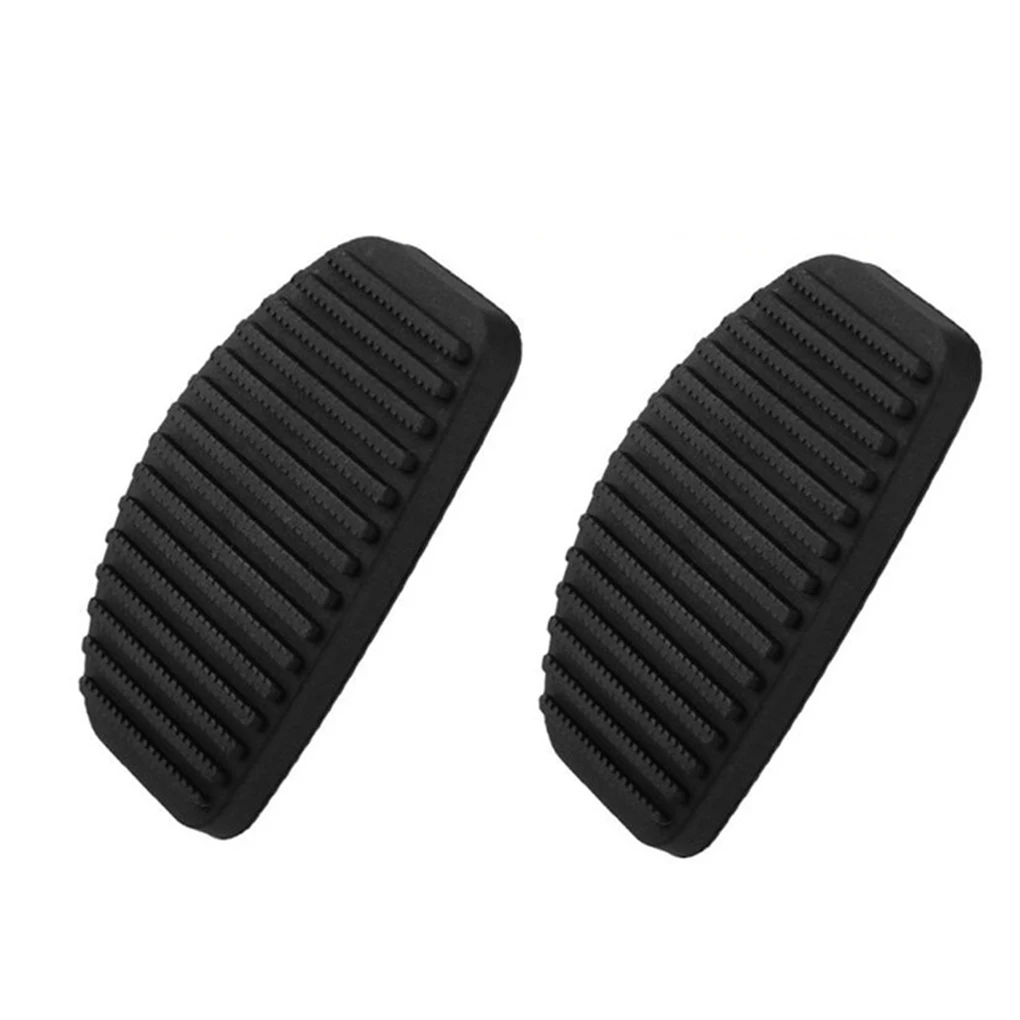 1 Pair Brake Clutch Pedal Black Rubber Cover Non-slip Pad Replacement For  Fiat Doblo/Albea/Punto/Palio/Fiorino
