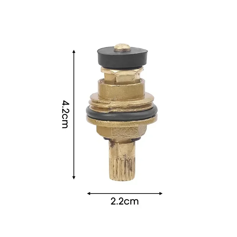 Diverter Valve Faucet Valve Faucet Cartridge Brass Slow Open Valve Universal Tap Faucet 1/2&Prime; Thread Interface Cartridge Cores Kitchen Bathroom Sink Mixer Stream Sprayer Head