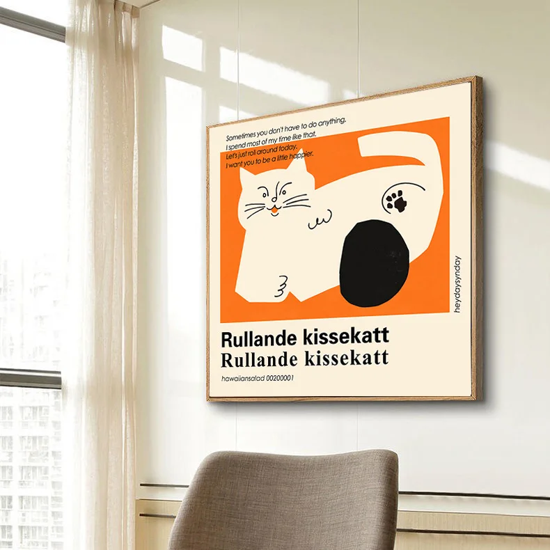 

Nordic Modern Abstract Canvas Painting Minimalist Room Decorative Art Poster Living Room Bedroom Decorative Painting