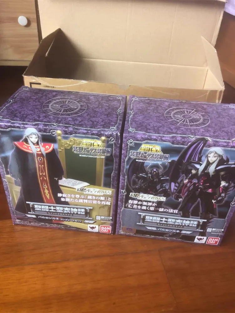 Figurine Bandai Myth Cloth Balron Lune (Saint Seiya) - Figurine Intacte, Boîte Abîmée