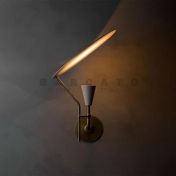 Modern Adjustable Brass LED Wall Sconce 1