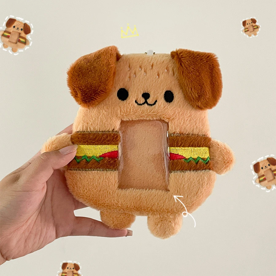 1pcs Plush Photocard Holder, Soft Plush Photocard Holder Cover Protective Case Card Sleeve 6