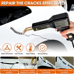 Agrafeuse à chaud pour plastique, Machine de réparation de pare chocs de voiture, outils de Garage, 50W 