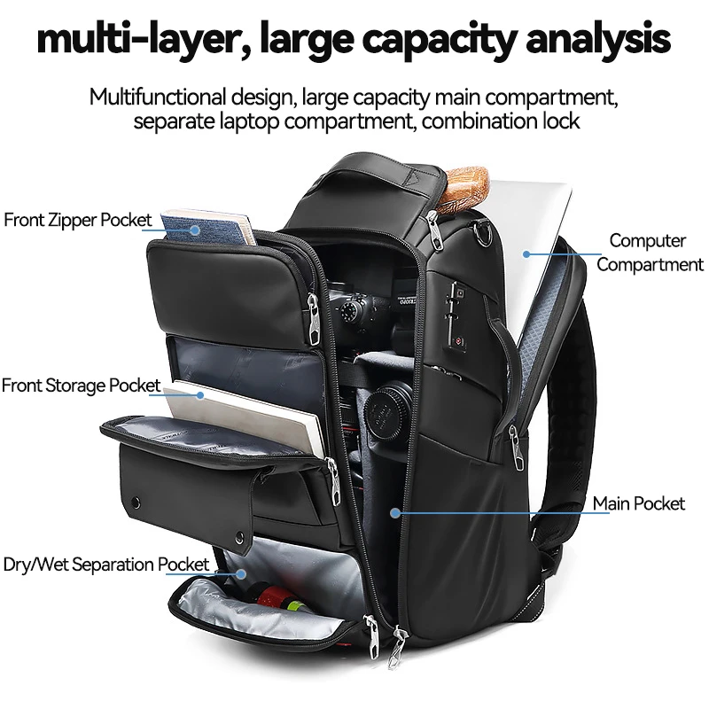 Computer Backpack Sony Laptop Backpack Waterproof Photography