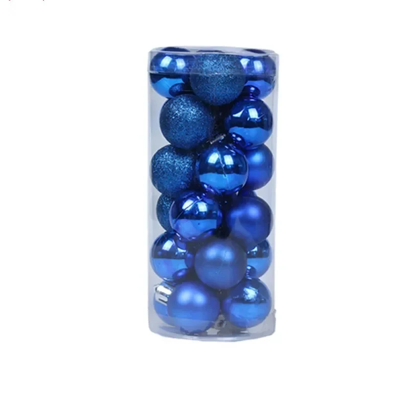 thumbnail image 1 of 1 caja de bolas de Navidad, adornos para árbol de Navidad, bolas colgantes para árbol de Navidad, decoración para fiesta en el hogar, regalo de Año Nuevo 2025, Navidad, 1 of 5