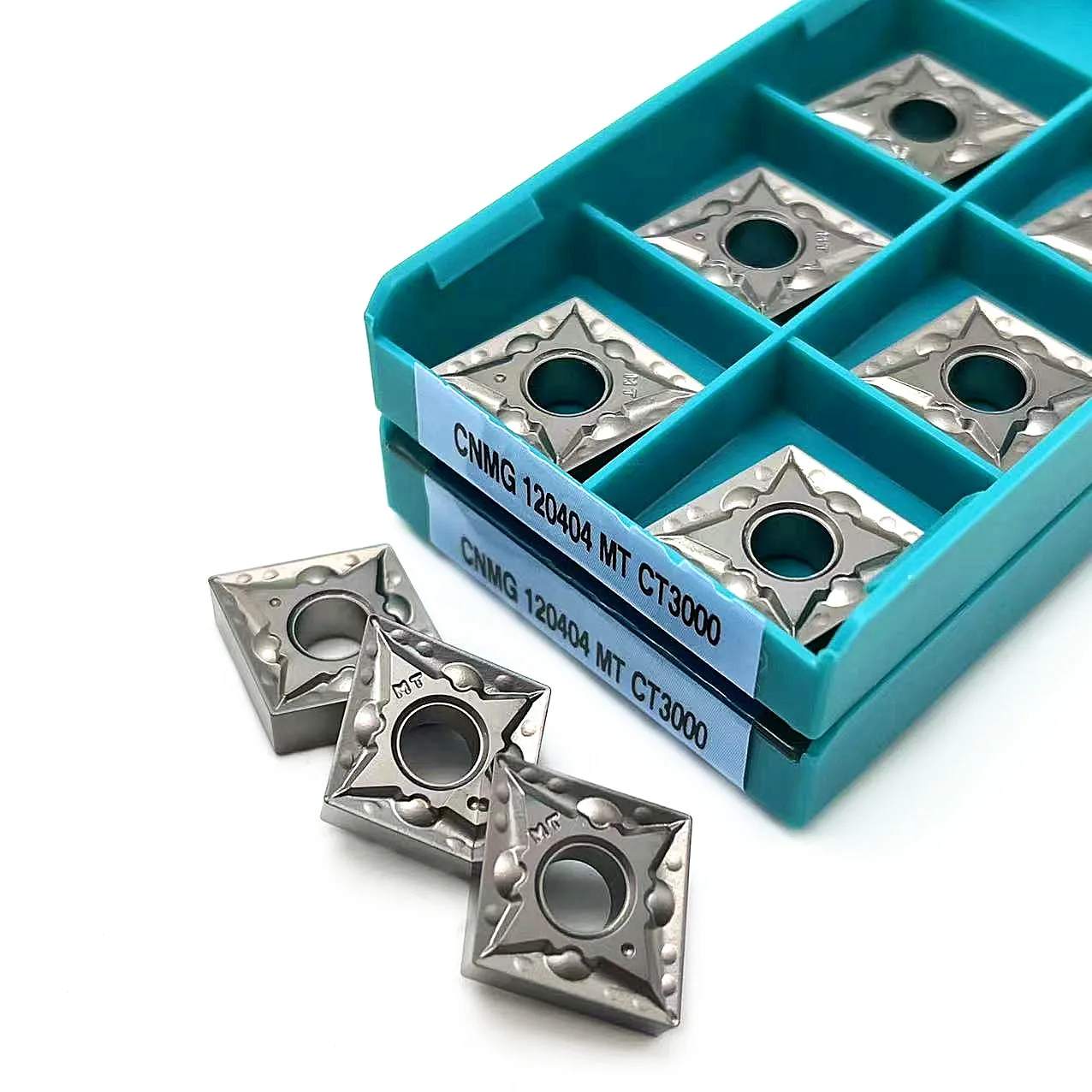

10PCS Lathe tool CNMG120404 CNMG120408 MT CT3000 Aluminum Turning Inserts Blade Carbide cnc Lathe Cutter Aluminum Copper Tool