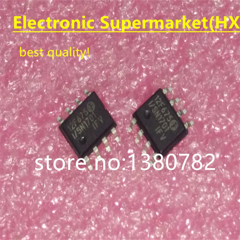 

Free Shipping 10pcs-100pcs PIC12F675-I/SN SOP-8 New original IC In stock!