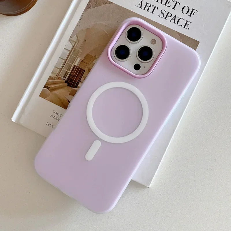 Dual-Function Silicone Shockproof Phone Case with TPU Protective Back Cover