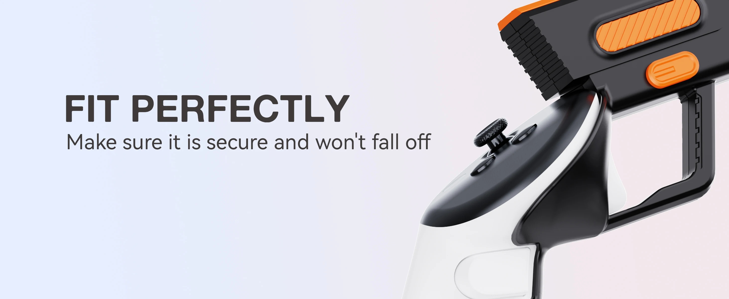 Apexinno vr gun stock cover für meta quest 3 controller zubehör hard controller griffe für oculus quest 3 controller – Detail 5