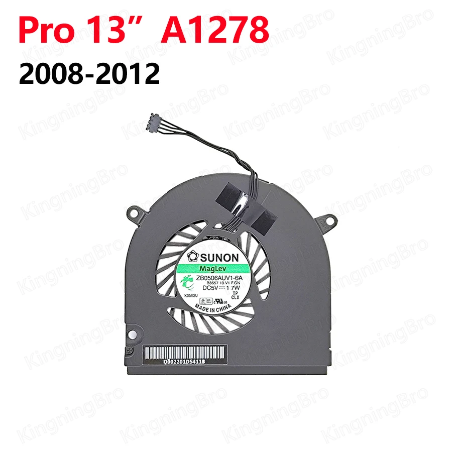 Laptop CPU Cooler Cooling Fan For Macbook Air / Pro A1278 A1286 A1398 A1502 A1465 A1466 A1706 A1707 A1708 A1932 A2338 laptop fan,aluminum heatsink cooler
