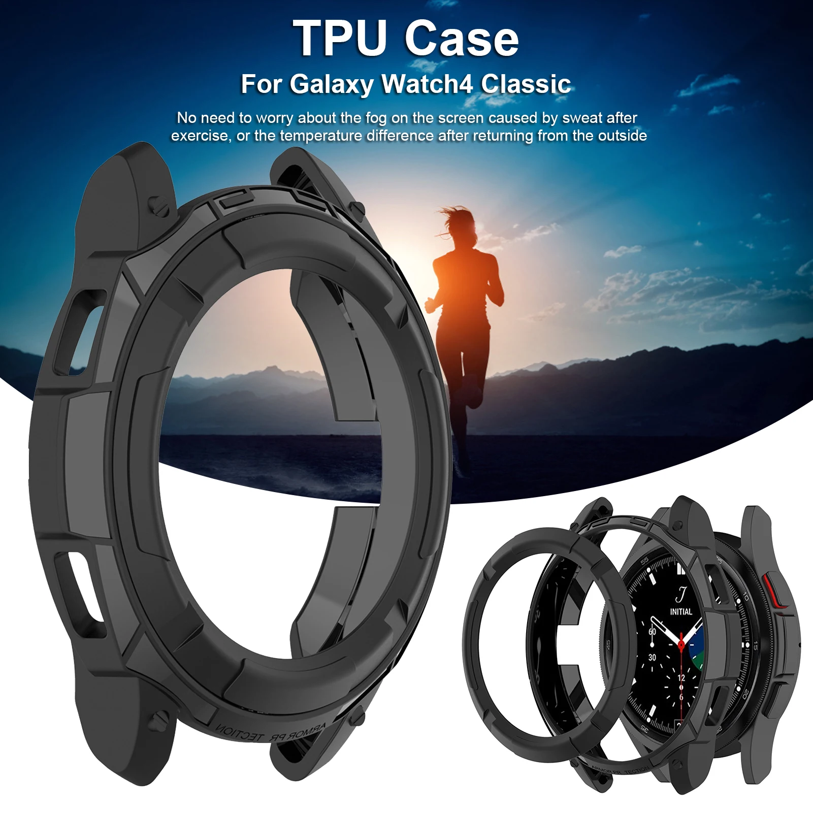 NewProtectiveCaseforSamsungGalaxyWatch4Classic42mm46mm
