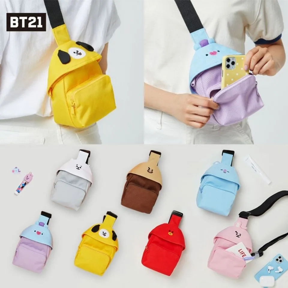 Anime Girl Mustard Tote Bag