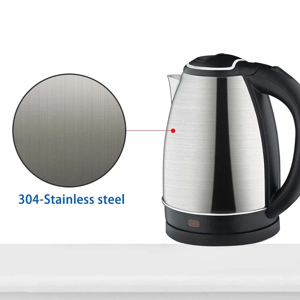 Description Picture 3 of itemElectric Kettle Stainless Steel Kitchen Appliances Smart Kettle 1500W Whistle Kettle Samovar Tea Coffee Thermo Pot Gift